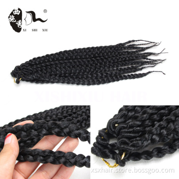 2016 new arrival Alibaba Express Hair Extension 3s Havana Mambo Box Braid Crochet Braids With Synthetic Hair